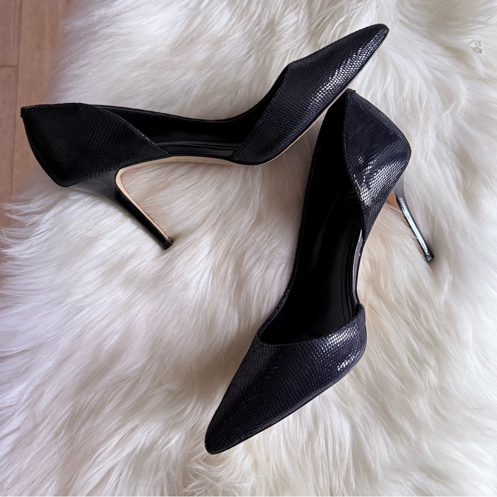 Black House White Market Shiny D'Orsay Pumps - Picture 3 of 11